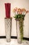 Decorative tall vases