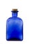 Decorative traditional blue bottle