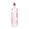Decorative traditional pink bottle isolated