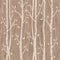 Decorative trees on seamless background - Blasted Oak Groove