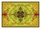 Decorative vector carpet pattern