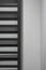 Decorative wall mounted black radiator