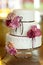 Decorative wedding cake