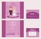 Decorative Wedding Invitation Cards Set