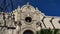 Decorative, white stone city building exterior, Spanish style