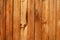 Decorative wooden door