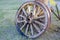 Decorative wooden wheel