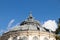 Decoratively decorated roof dome of Romanian Athenaeum in Capital city of Romania - Bucharest