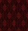 Decoretive damask pattern background