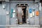 Decrepit Hutong courtyard door