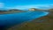 Deep blue estuary by the Stereo Trail in Point Reyes