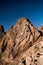 Deep Blue Sky Over Peak Inside The Grand Canyon