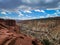 Deep Canyon. Red Sand and rocks at Capitol Reef National Park