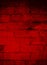 Deep Dark Red Brick Grunge Background