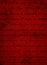Deep Dark Red Grunge Background with Black Script Writing