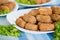 Deep fried breadcrumbed kroketten