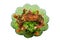 Deep-Fried Crispy Soft Shell Crab Salad