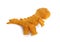 Deep-fried dough stick  in dinosaur shape