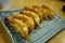 Deep fried dumpling, Gyoza, Japanese food