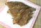 Deep Fried Gourami Fish on A Dish