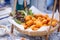 Deep fried mac and cheese ball bites Japanese Karaage, crisp outside yet so soft, creamy and cheesy inside. Finger Food Recipe,