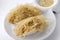 Deep fried taro root dumpling