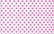 Deep pink polka dot with white background