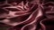 Deep rich pink colored satin. Generative AI