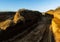 Deep Ruts Cut Into The Four Wheel Drive Trail on The Papakolea Beach Trail