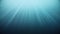 Deep Sea with Bubbles Underwater Abstract Ethereal Heavenly Light Rays Background Loop