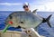 Deep sea fishing. Trevally jack