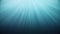 Deep Sea Underwater Scene Abstract Ethereal Heavenly Light Rays Background Loop