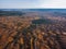 Deep swamp aerial view