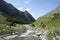 Deep valley of Mount Colomb, towards the valley bottom, Maritime Alps, Entracque (27th July 2014).