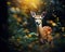 deer Captivating of a deer deer generative captivating nature forest animal