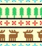 Deer ethnographic pattern seamless. Elk ethnographical background. texture Northern peoples and cultures