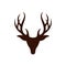 Deer Head Antlers vector Logo Template Illustration Design. Vector EPS 10