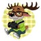 Deer hipster