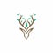 Deer Nature Logo Unique Logo