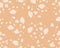 Deer skin texture seamless pattern. Vector background on beige surface Perfect use for fabric, wallpaper, home decor