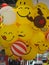 Deer Smile Smiley face yellow ball balloon