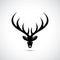 Deer symbol - vector illustration