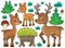 Deer theme collection 1