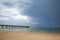 Deerfield Beach Pier with Rain Clearing