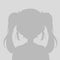 Default avatar anime girl profile icon. Grey photo manga