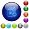 Default playlist color glass buttons