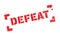 Defeat rubber stamp