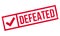 Defeated rubber stamp