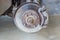 Defective brake disc