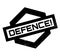 Defence rubber stamp